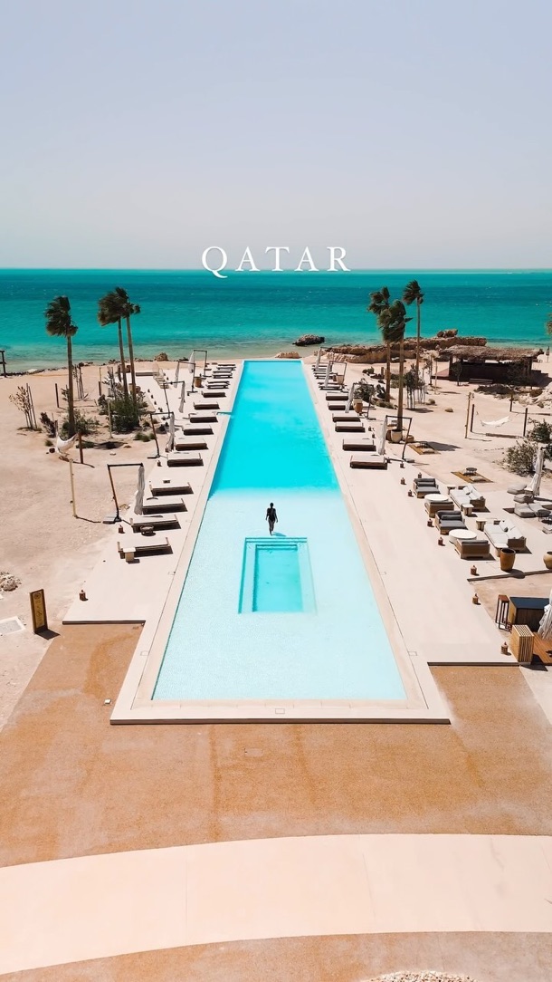 Desert paradise found at this incredible new hidden gem in Qatar!