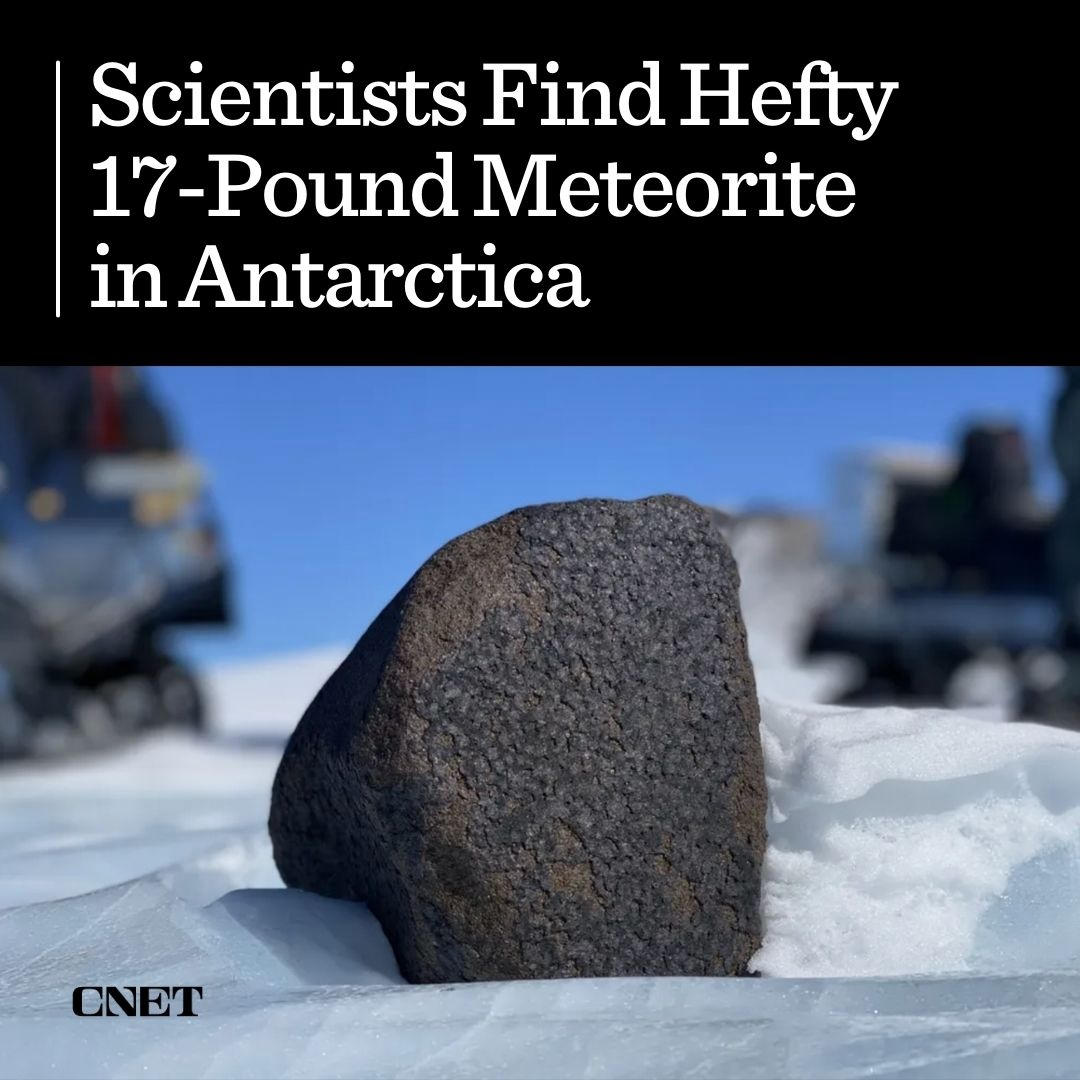 For meteorite hunters, Antarctica is a wonderland