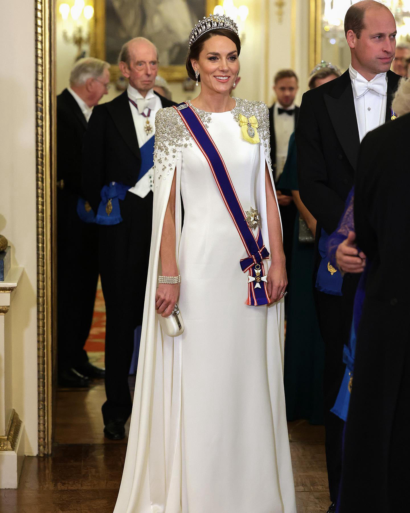 Just Jared - Catherine, Princess of Wales (aka Kate Middleton) wore a tiara for the first time in ne