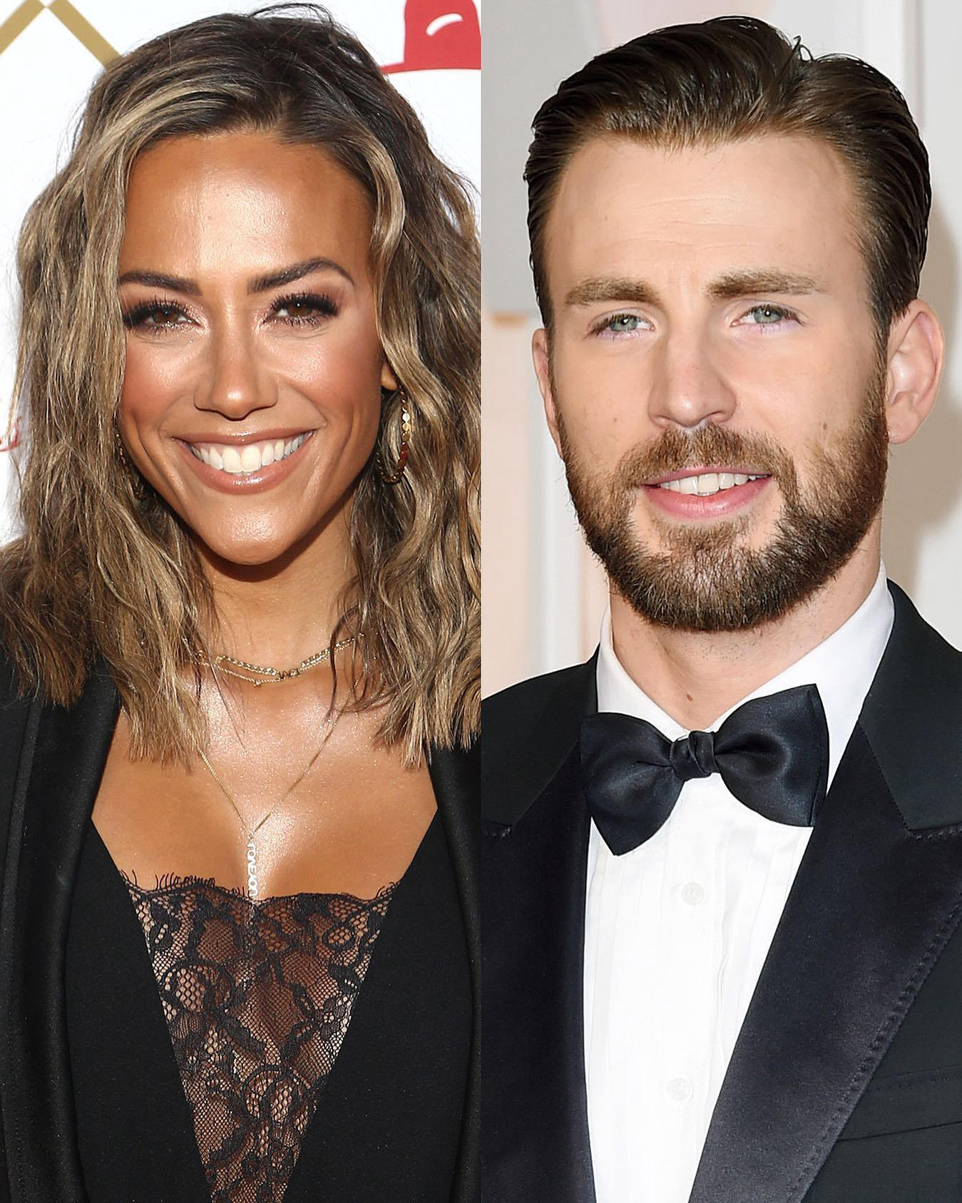 image  1 Just Jared - Jana Kramer says that she once dated Chris Evans and claims she never heard from him ag