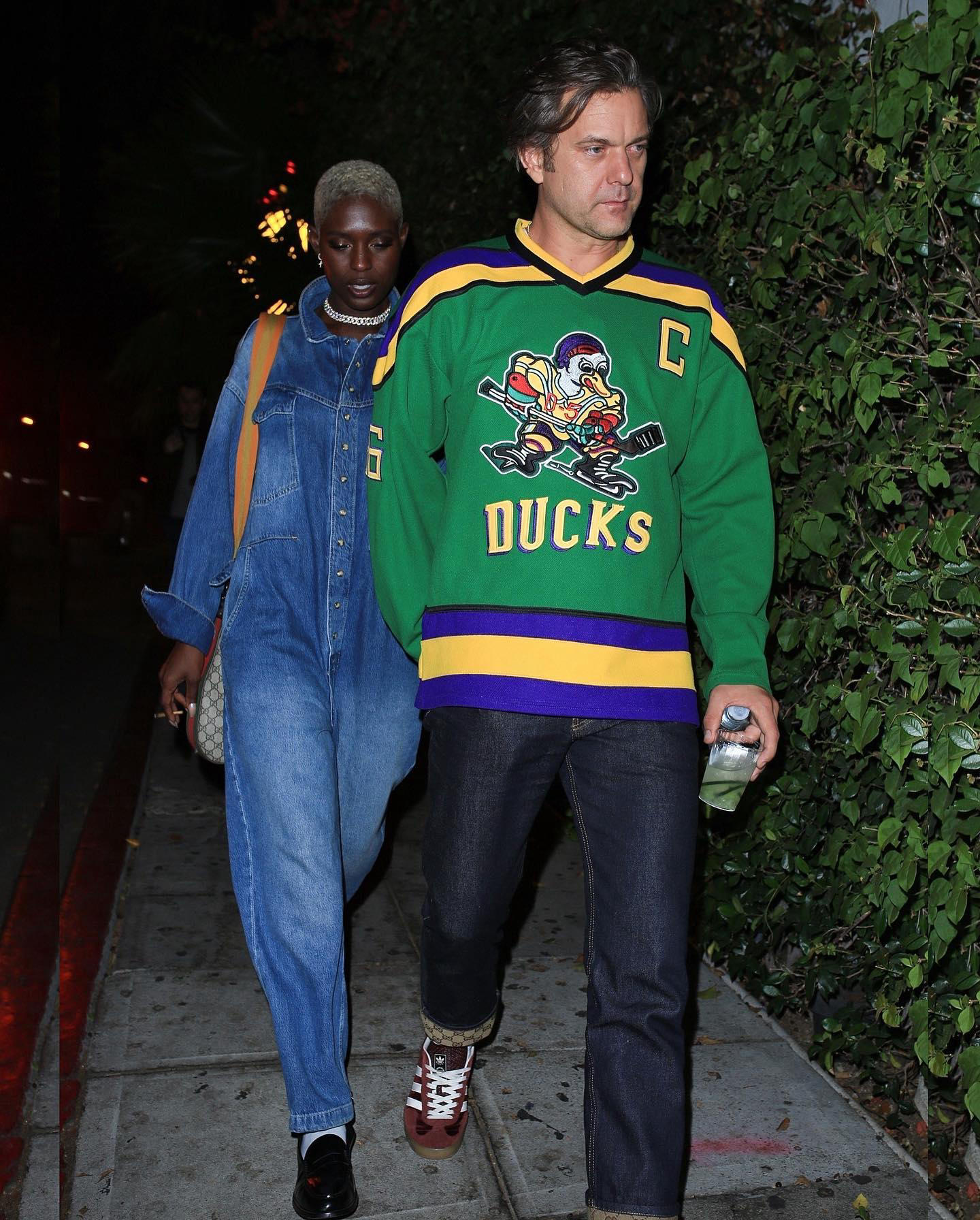 image  1 Just Jared - Joshua Jackson, who starred in the “Mighty Ducks” film franchise, dressed up as a chara