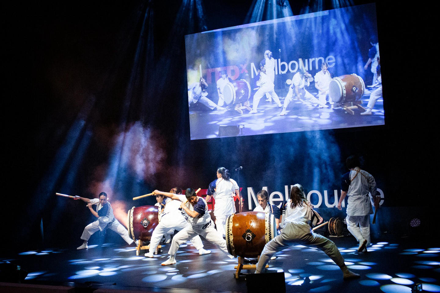 Long-time event #TEDxMelbourne in Australia creates some striking scenes at its event themed “Kintsu