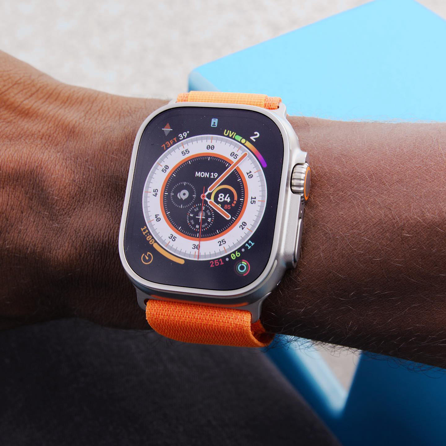 image  1 Marques Brownlee - My review of the Apple Watch Ultra is now live - it really reminds me of the ROG