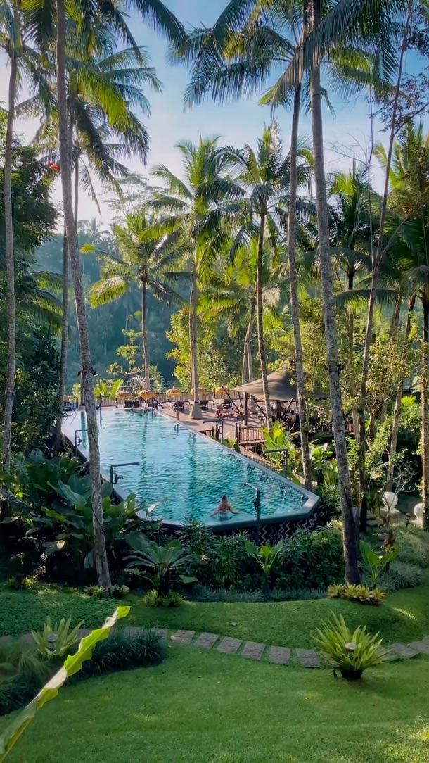 Somewhere in Bali’s jungle…🌿🇮🇩