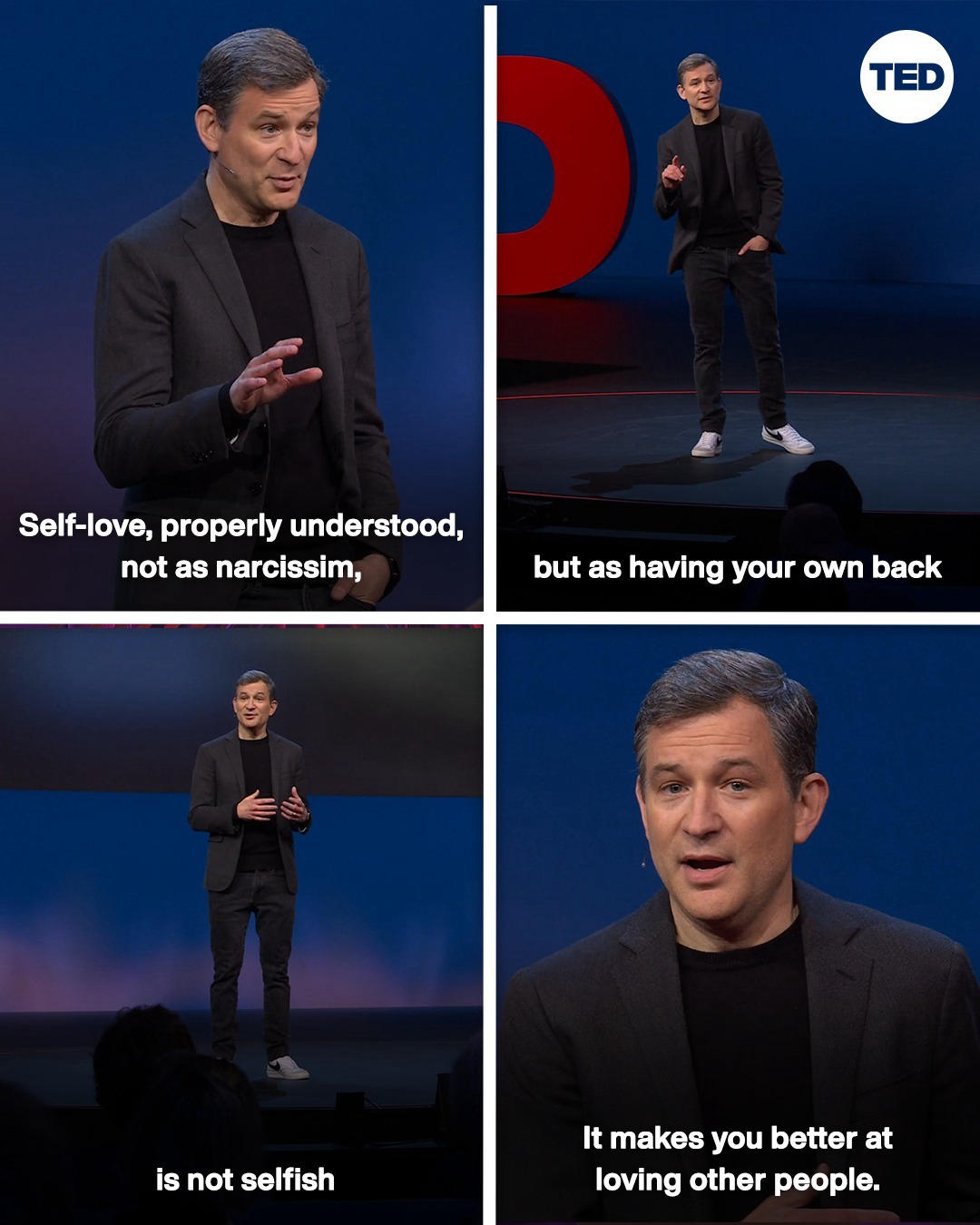 TED Talks - Is loving yourself more at the top of your list in 2023
