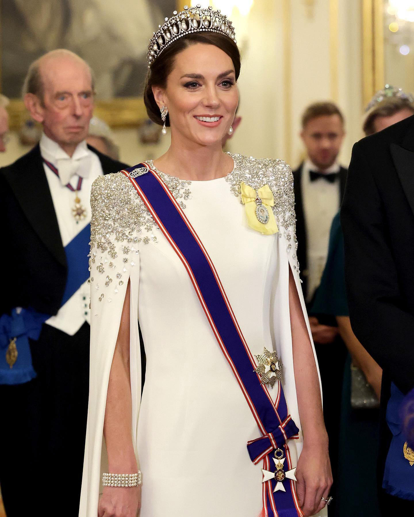 Vogue - Kate Middleton has made her first black-tie appearance as the Princess of Wales, and for the